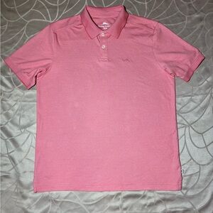 Tommy Bahama Candy Rose Polo Shirt, Short Sleeve, Men’s Size M